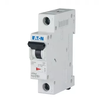 Eaton FAZ-C10/1 istič, 1-pólový, C-charakteristika, 10 A, 240/415 V AC 278557