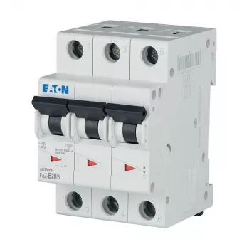 Eaton FAZ-B20/3 istič 3-pólový typ B 20A 230/400V 278848
