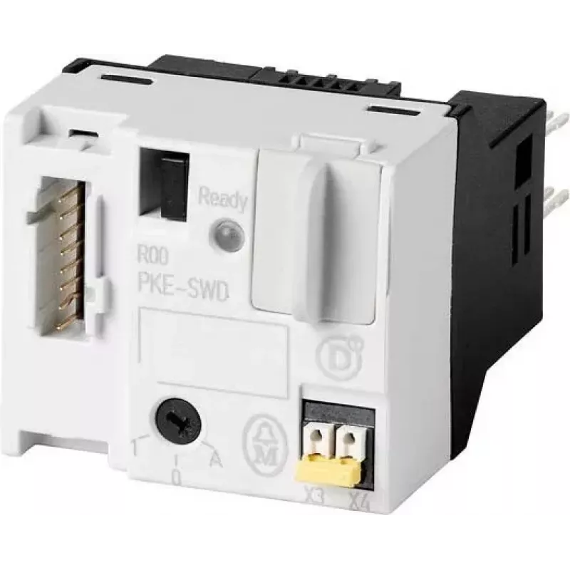 Eaton SmartWire-DT pripojovací modul pre motorový spúšťač PKE12/32, režim ručne/auto, 24V DC, IP20, čierny 126895