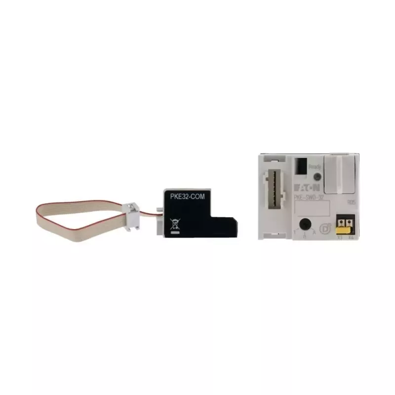 Eaton SmartWire-DT pripojovací modul pre motorový spúšťač PKE12/32, režim ručne/auto, 24V DC, IP20, čierny 126895