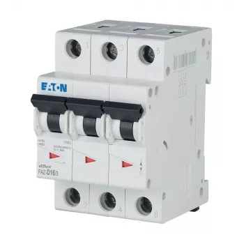EATON FAZ-D16/3 istič 16A 3-pólový charakteristika D 6kA 278896