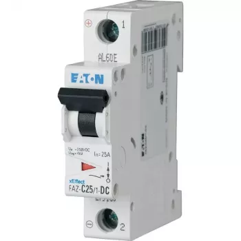 Eaton FAZ-C6/1-DC miniatúrny istič 1-pólový 6A typ C 110V DC 279125