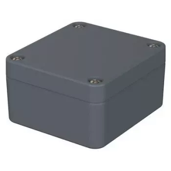 BOPLA univerzálne puzdro polyamid striebornosivá (RAL 7001) 58 x 64 x 34 PK 101