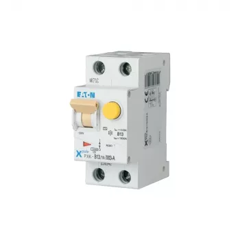 Eaton PXK-B13/1N/003-A RCBO, 13 A, 30 mA, 1P+N, B-charakteristika, 10 kA, 230 V AC, DIN lišta, 2 moduly 236947