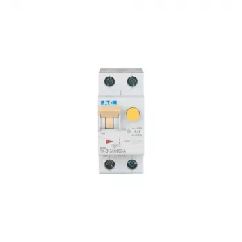 Eaton PXK-B13/1N/003-A RCBO, 13 A, 30 mA, 1P+N, B-charakteristika, 10 kA, 230 V AC, DIN lišta, 2 moduly 236947