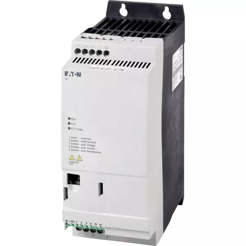 Eaton DE1-34016FN-N20N štartér s premenlivou rýchlosťou, 380-480 V, 50/60 Hz, IP20, čierna/biela 174340