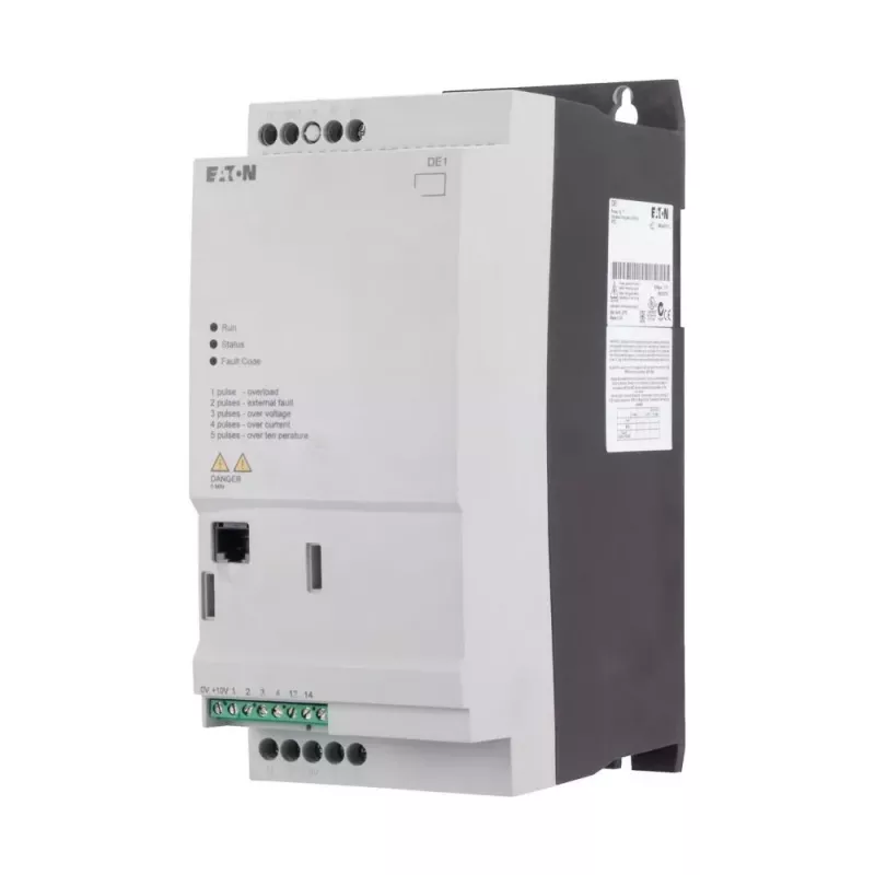 Eaton DE1-34016FN-N20N štartér s premenlivou rýchlosťou, 380-480 V, 50/60 Hz, IP20, čierna/biela 174340