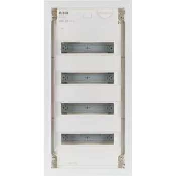 Eaton KLV-48HWP-F podomietkový rozvádzač, 4 rady, 48 modulov, biele oceľové dvere 178812