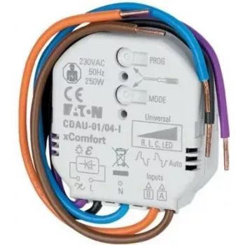 Eaton xComfort CDAU-01/04-I rádiový stmievač, podomietkový, 1-kanálový, 400W 182444