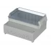 Bopla RCP 2000 kryt regulátora, 213 x 185 x 104,5 mm, ABS/PC, svetlosivý 41200309
