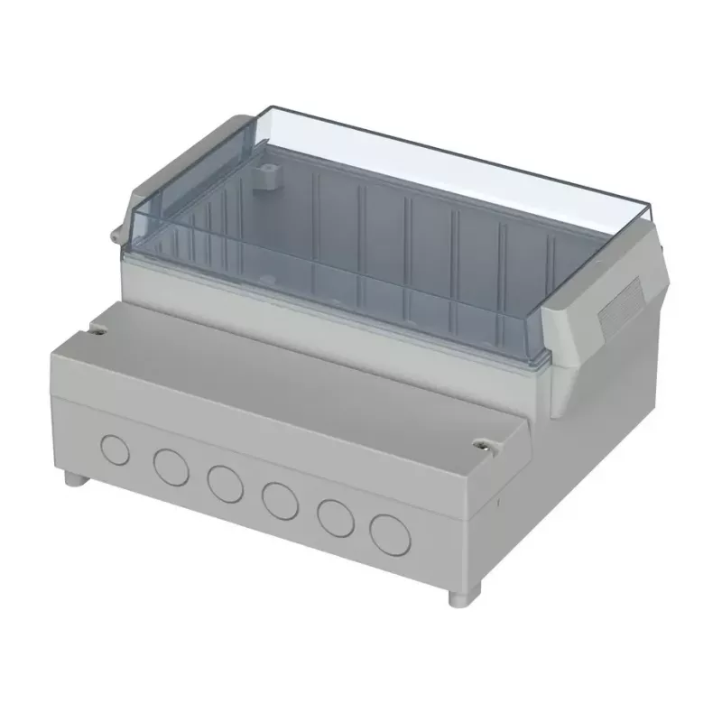 Bopla RCP 2000 kryt regulátora, 213 x 185 x 104,5 mm, ABS/PC, svetlosivý 41200309