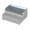 Bopla RCP 2000 kryt regulátora, 213 x 185 x 104,5 mm, ABS/PC, svetlosivý 41200309