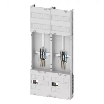 Eaton ZSD-Z27A1332 rozvádzačové pole s rozdeľovacím poľom, 1 miesto pre merač, 1 rozdeľovacie pole, 63 A, 5-pólová zbernica, 7 radov, 12 TE na rad, predinštalované 260411
