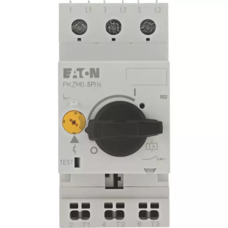 Eaton PKZM0-2,5-SPI16 motorový ochranný spínač, 3-pólový, 2,5 A, 690 V AC 199183