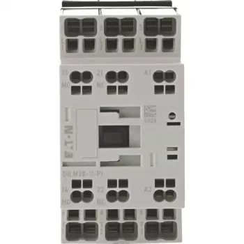 Eaton DILM38-11(RDC24) 3-pólový stykač, 38 A AC-3, 24 V DC cievka, 1NO+1NC 199298