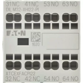 Eaton DILM32-XHI22 pomocný kontaktný blok, 2NO+2NC, predná montáž, skrutkové svorky 199311