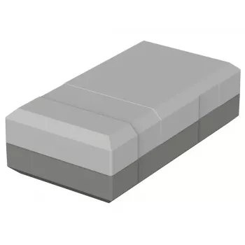Bopla EG 1030 stolové puzdro, 100 x 54 x 30 mm, polystyrén, svetlosivá RAL 7035 32103000