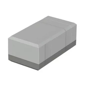 Bopla EG 1250 stolové puzdro, 125 x 67 x 50 mm, polystyrén, svetlosivá RAL 7035 32125002