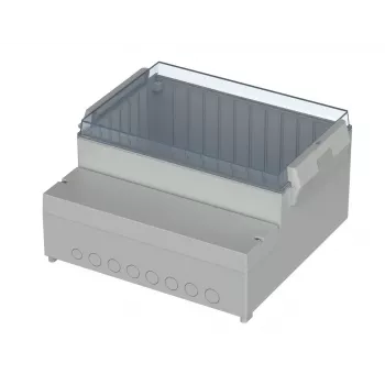 Bopla RCP 3500 ovládacie puzdro 296 x 281 x 158 mm ABS/polykarbonát svetlosivá 41350109