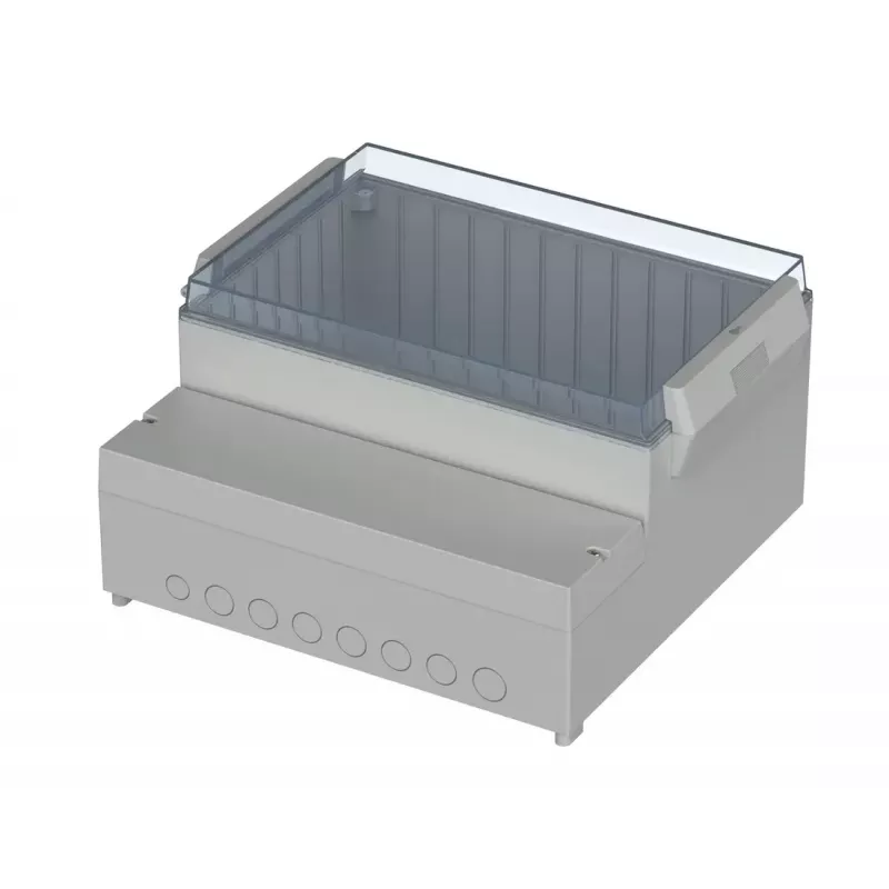 Bopla RCP 3500 ovládacie puzdro 296 x 281 x 158 mm ABS/polykarbonát svetlosivá 41350109