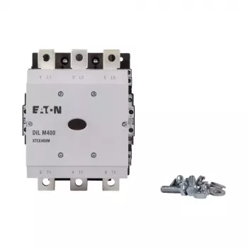 Eaton DILM400/22 RA250 výkonový stykač, 3-pólový, 200 kW AC-3, 400 A, 250 V AC cievka, 2NO+2NC 208209