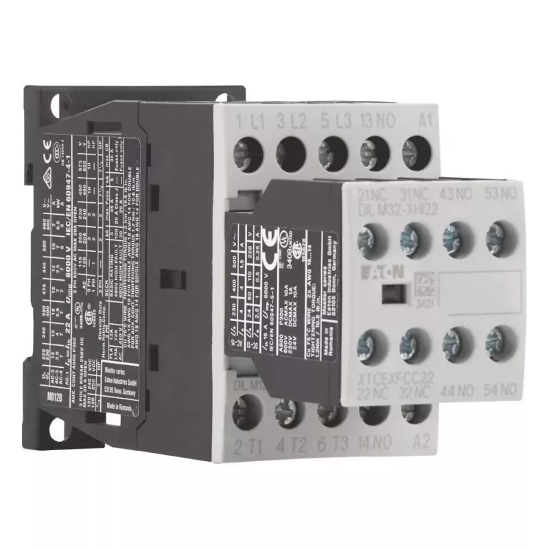 Eaton DILM12-32 230 výkonový stykač, 3-pólový, 5,5 kW, 230 V AC cievka 276935