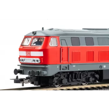 PIKO 57032 detská štartovacia sada nákladný vlak BR 218 DB AG s dvoma otvorenými Eaos vagónmi