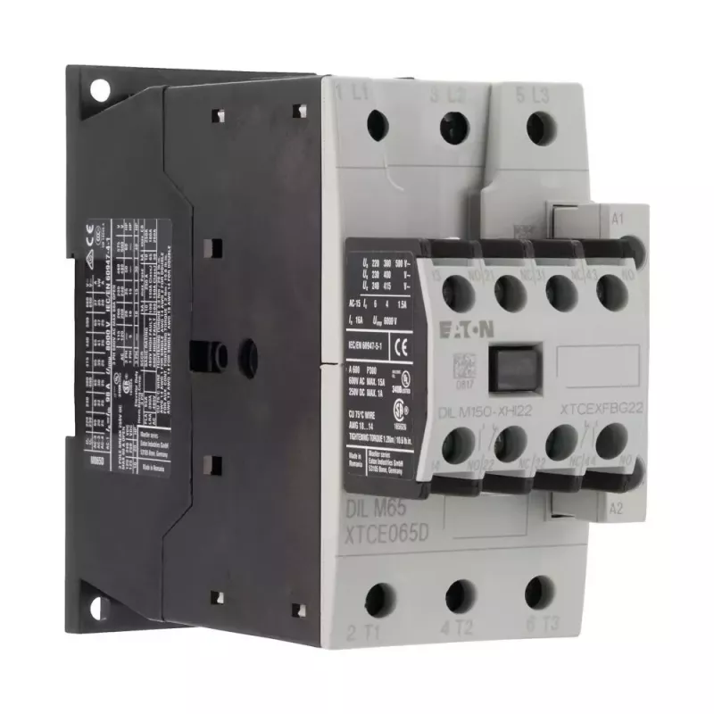 Eaton DILM65-22 výkonový stýkač 30kW 400V AC 230V 50Hz 3-pólový 2NO 2NC 277926