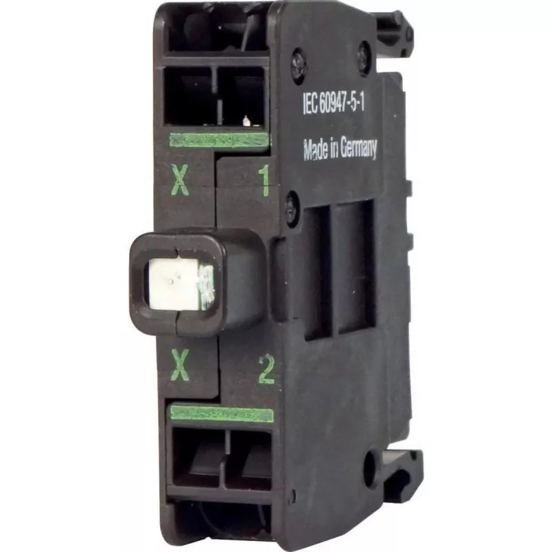 Eaton M22-CLEDC-W LED prvok biela 12-30V AC/DC pružinová svorka 216572