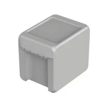 BOPLA Bocube nástenné puzdro, polykarbonát, svetlosivá RAL 7035, 80 x 113 x 90 mm 96012135