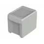 BOPLA Bocube nástenné puzdro, polykarbonát, svetlosivá RAL 7035, 80 x 113 x 90 mm 96012135