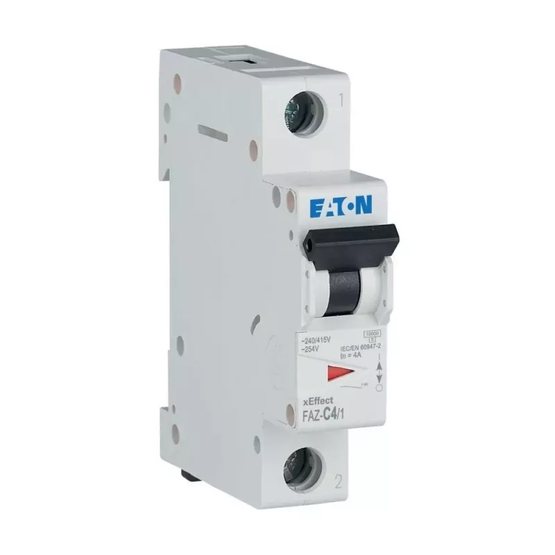 Eaton FAZ-C4/1 Istič typ C, 1-pólový, 4 A, 10 kA, DIN lišta 278553
