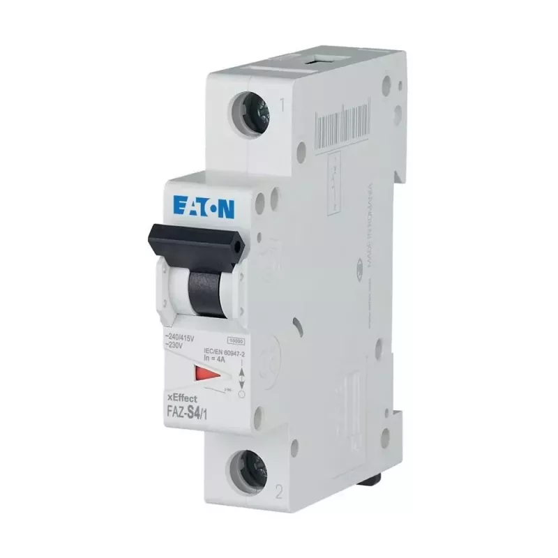 Eaton FAZ-S4/1 Istič 1-pólový 4A charakteristika S 10kA 278609