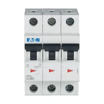 Eaton FAZ-B6/3 Istič typ B 6 A 3-pólový 10 kA 278841