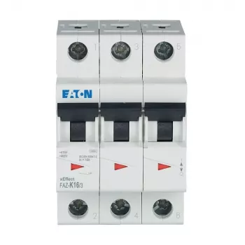 Eaton FAZ-K16/3 16 A 3-pólový istič s charakteristikou K 278911