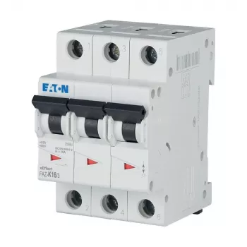 Eaton FAZ-K16/3 16 A 3-pólový istič s charakteristikou K 278911