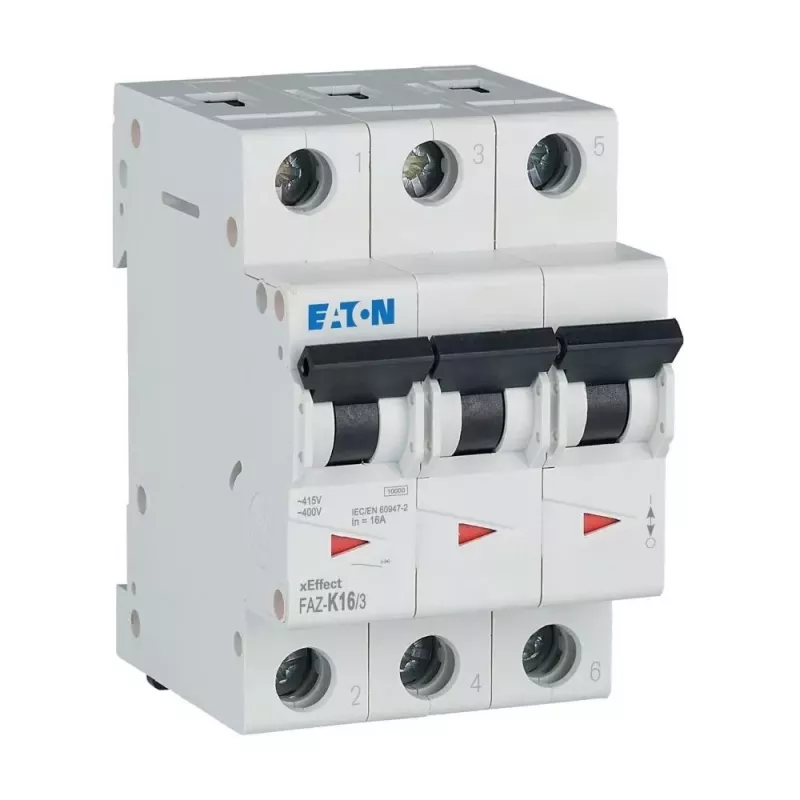 Eaton FAZ-K16/3 16 A 3-pólový istič s charakteristikou K 278911