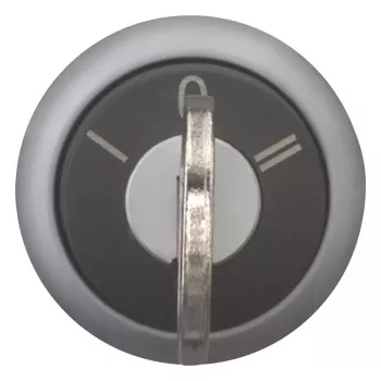 Eaton M22-WRS3 Ovládač otočného prepínača s kľúčom, 3-polohový aretovaný, plast čierny predný krúžok, 22,5 mm 216900