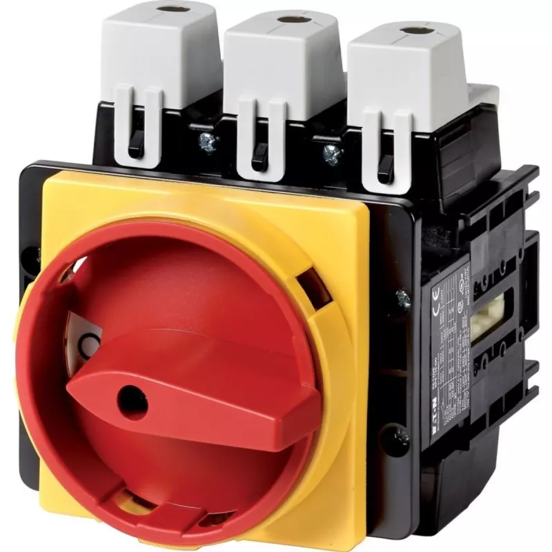 Eaton P5-160/EA/SVB 3-pólový hlavný vypínač 160 A, 690 V AC, IP65, červený rukoväť 280922