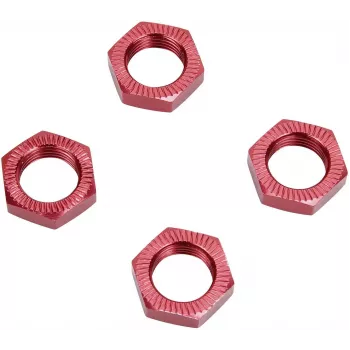 Reely 1:8 samosvorné matice kolies červené 4 ks (1528382)