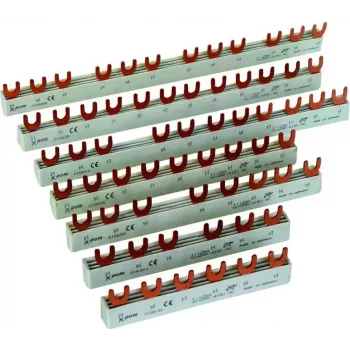 Eaton EVG-16/4PHAS/12MODUL Kolíková zbernica 213,6 mm, 4-pólová, 16 A, 12 modulov 291476