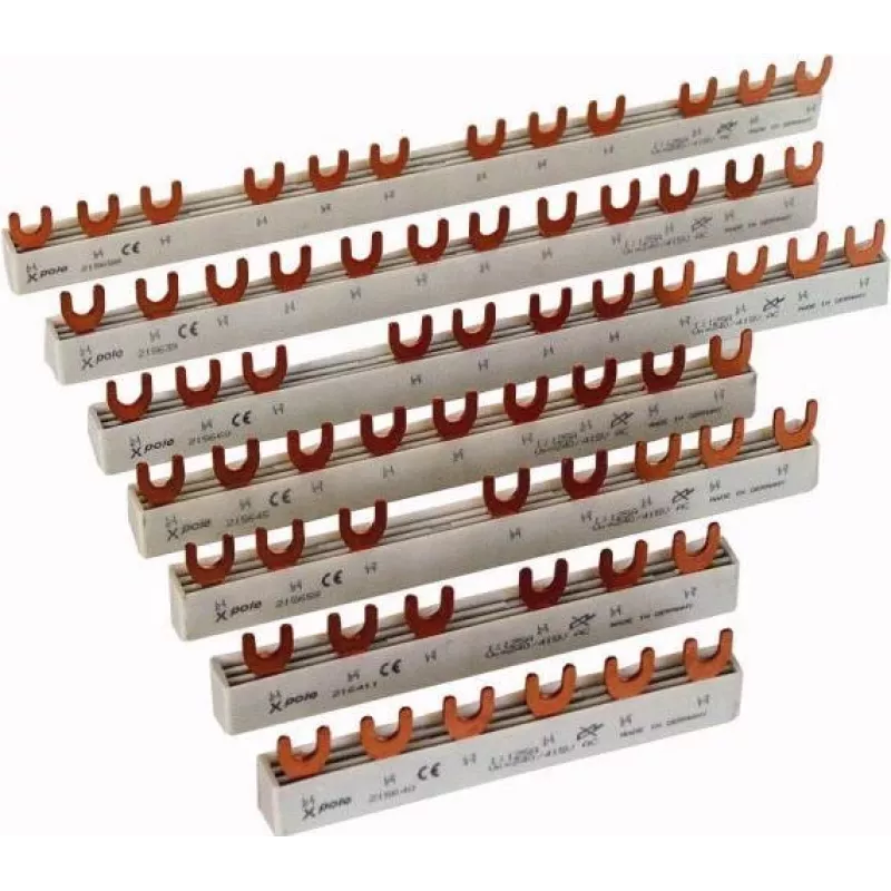 Eaton EVG-16/4PHAS/12MODUL Kolíková zbernica 213,6 mm, 4-pólová, 16 A, 12 modulov 291476