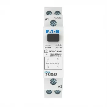 EATON Z-S240/SS impulzný spínač, DIN lišta, 2 NO, 16 A, cievka 240 V AC 265269