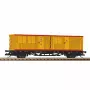 PIKO TT 47729 plošinový vozeň na kontajnery s 2x 20ft kontajnermi, PIKO Rail Service
