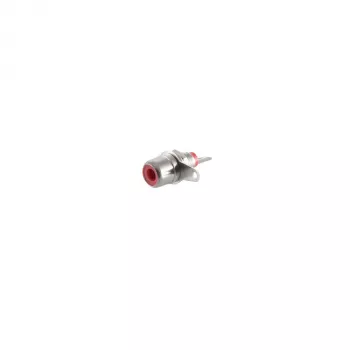 S CONN Maximum Connectivity RCA zabudovaná zásuvka, červená 52090-R