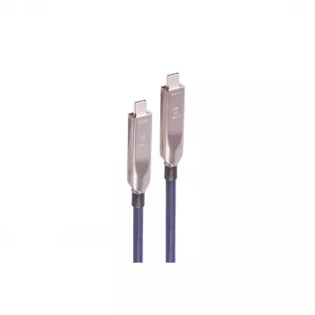 SHIVERPEAKS BS30-44061 USB-C hybridný kábel 3.2 Gen 2 8K 10Gbps 60W TPU 7,5m