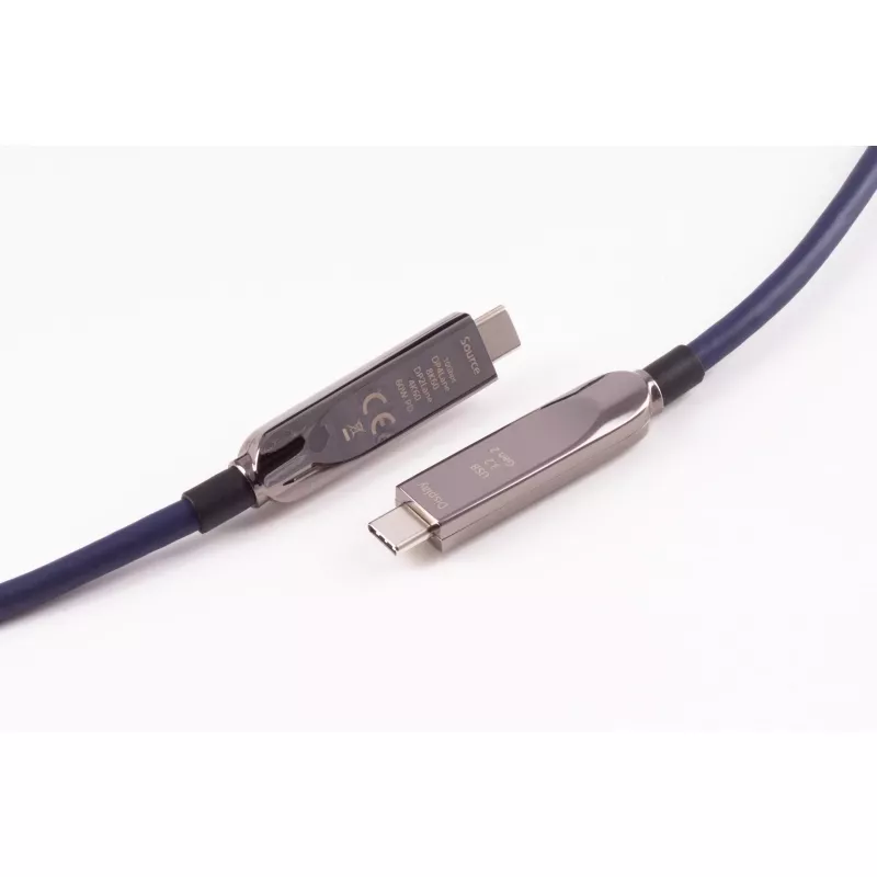 SHIVERPEAKS BS30-44061 USB-C hybridný kábel 3.2 Gen 2 8K 10Gbps 60W TPU 7,5m
