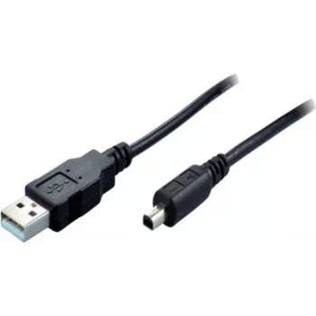 SHIVERPEAKS USB 2.0 mini kábel, USB-A konektor samec na Mini USB-B konektor samec, 2,0 m, čierny 11004996