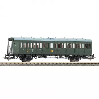 PIKO 53193 H0 DR osobný vozeň Bp 2. trieda epocha III zelený