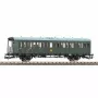 PIKO 53193 H0 DR osobný vozeň Bp 2. trieda epocha III zelený